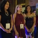 Judith Anna Di Donato, Randi Sloane, and Rina Mejia doing a Q&A at the The Grove Film Festival in NJ.